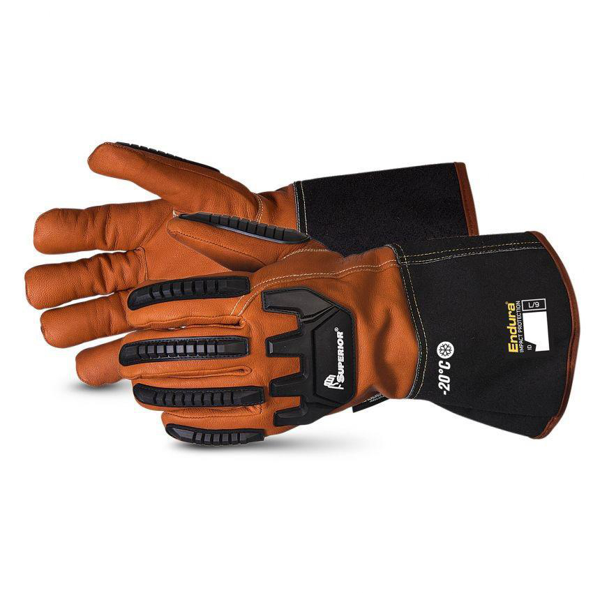 Clutch Gear Impact Protection Mechanics Glove Lined with Punkban MXVSBPB/XL