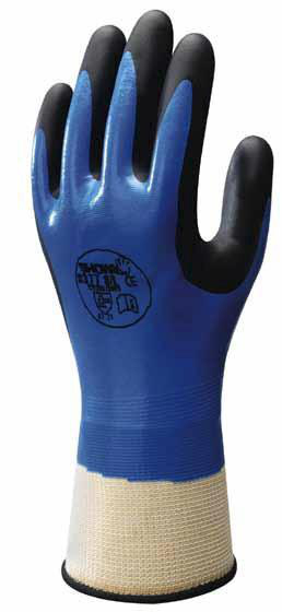 Extreme Dexterity Showa 381 Nitrile Coated Work Glove Ultra Thin & Light S-XL 