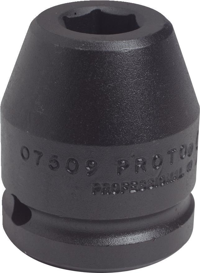Proto 07536 3/4" Drive 2-1/4" 6 Point Professional Impact Socket Made in USA 