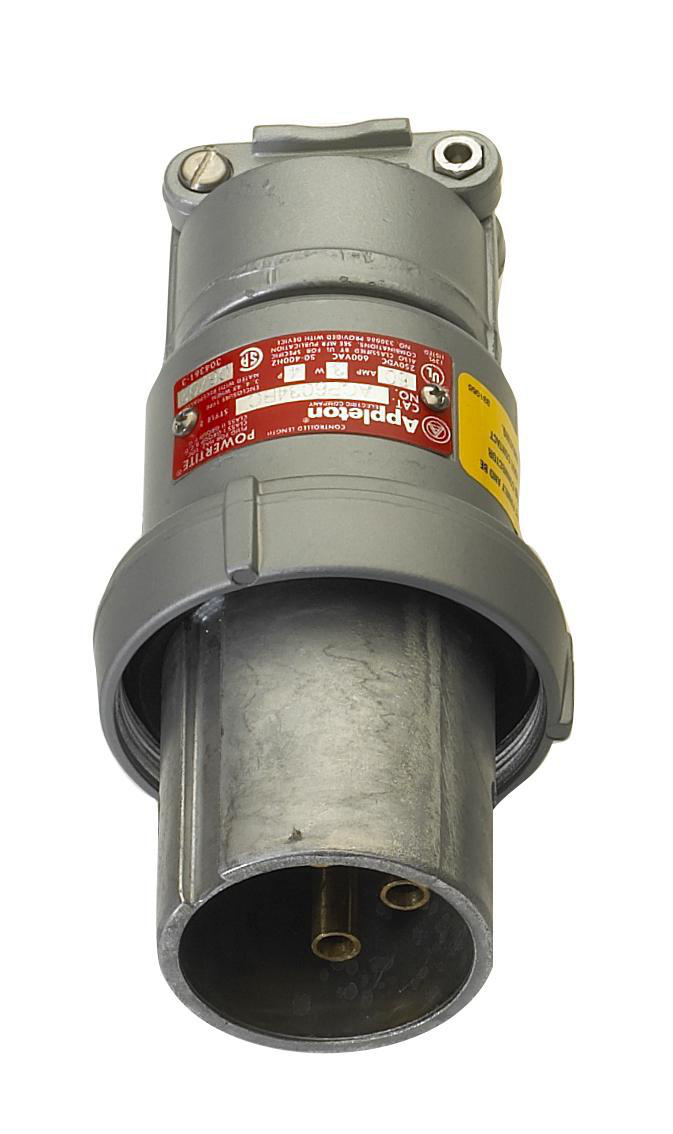 New Appleton 100A Explosion Proof Power Tite Plug ACP10344CD 600V 