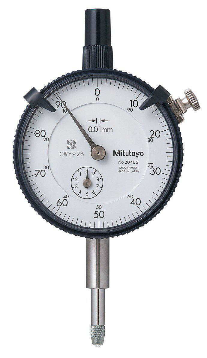 Heavy Duty Dial Test Indicator Gauge Lug Back Metric 0-10mm 0.01mm Accurate 