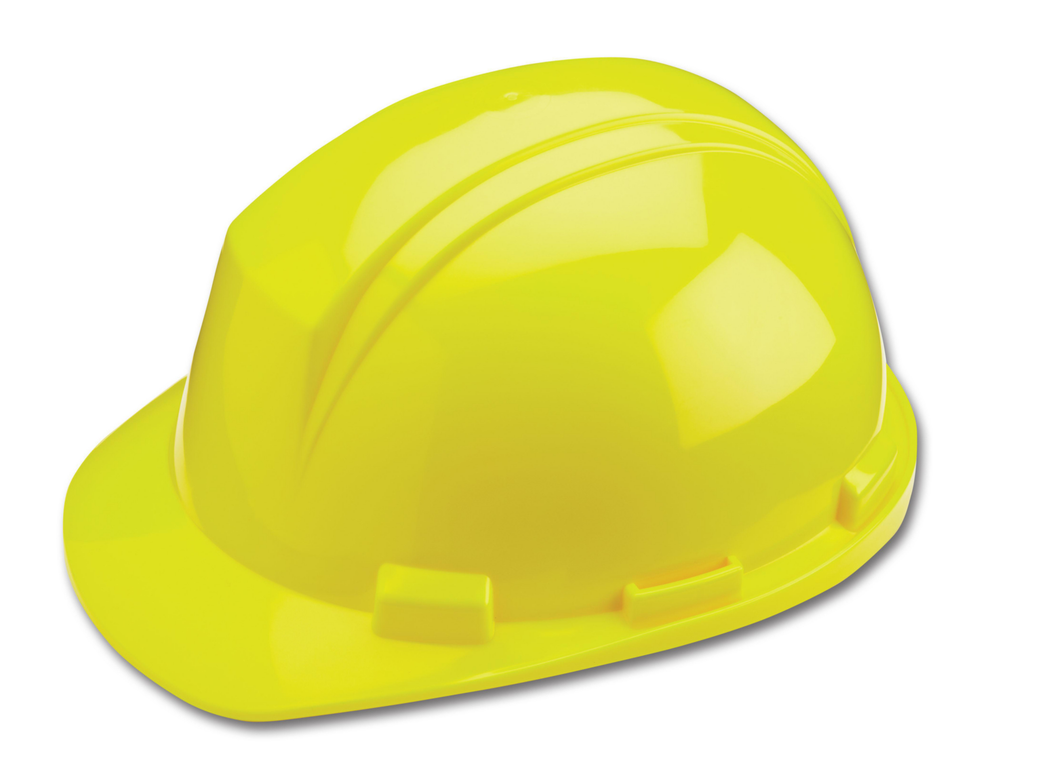 One Size Dynamic Safety HP542R/01 Mont-Blanc Hard Hat with 4-Point Nylon Suspension and Sure-Lock Ratchet Adjustment White ANSI Type II 