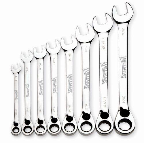 Satin Chrome Finish 1-11/16-Inch Williams 11154 12 Point Combination Wrench