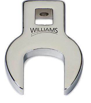 1-15/16-Inch Williams 10826 1/2-Inch Open End Drive Crowfoot Wrench 