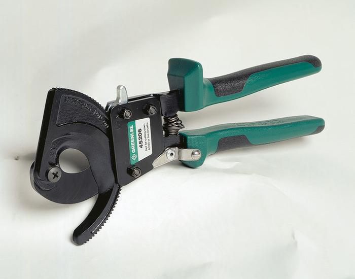 Greenlee 727 Cable Cutter 9-1/4in Wire Cutters 2/0 Aluminum Copper 100 Pair Comm 
