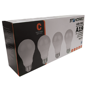 4x Coloured Screw In Bulbs 3.6V for  light set 
