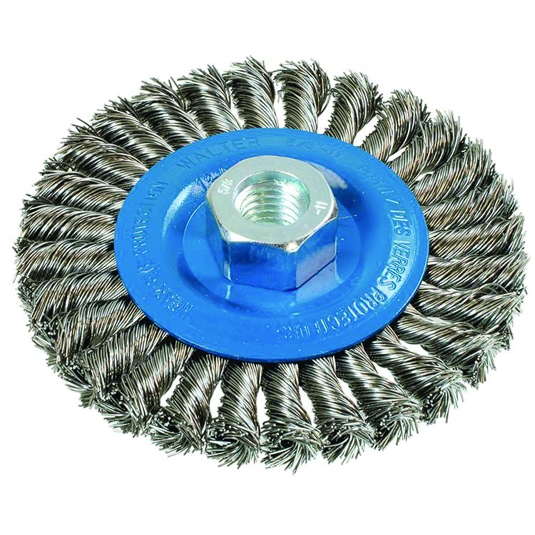 Durable Steel Reel Wire Wheel Brushing Cleaning Light Deburring Equipment Tool