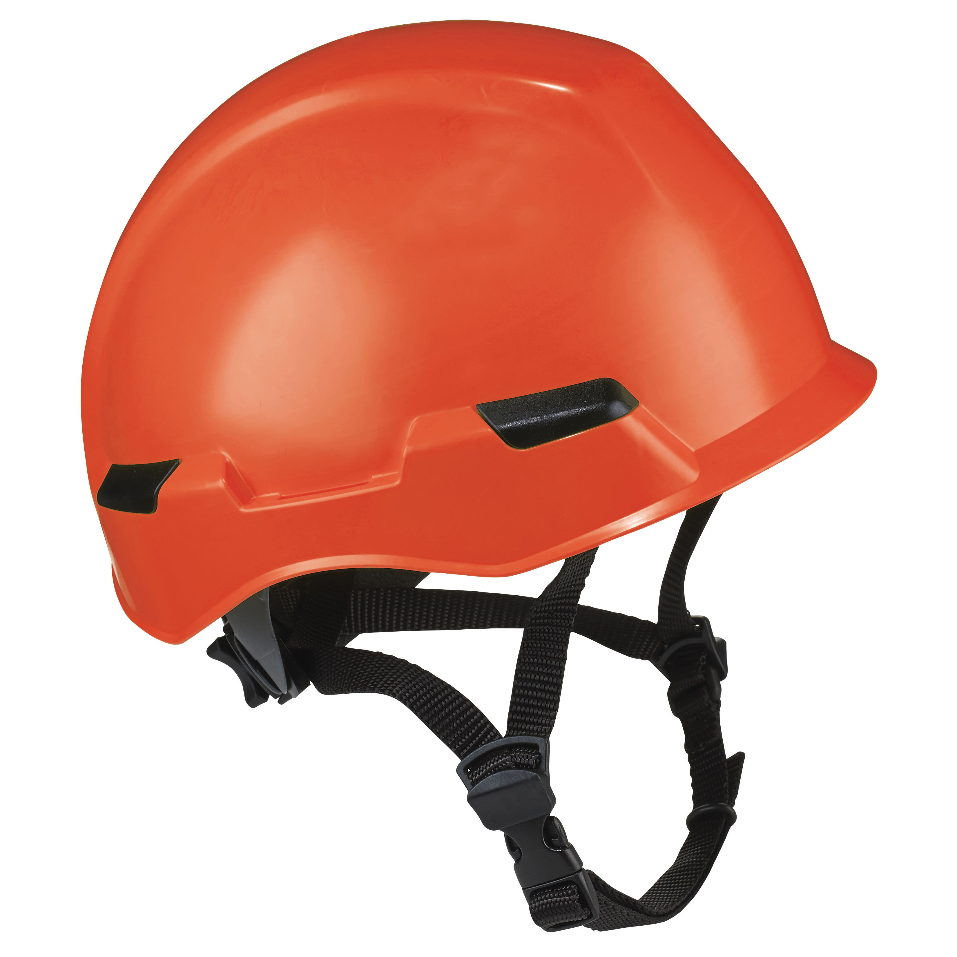 One Size Dynamic Safety HP741R/03 Tremblant Hard Hat with 4-Point Nylon Suspension and Sure-Lock Ratchet Adjustment Orange ANSI Type I 