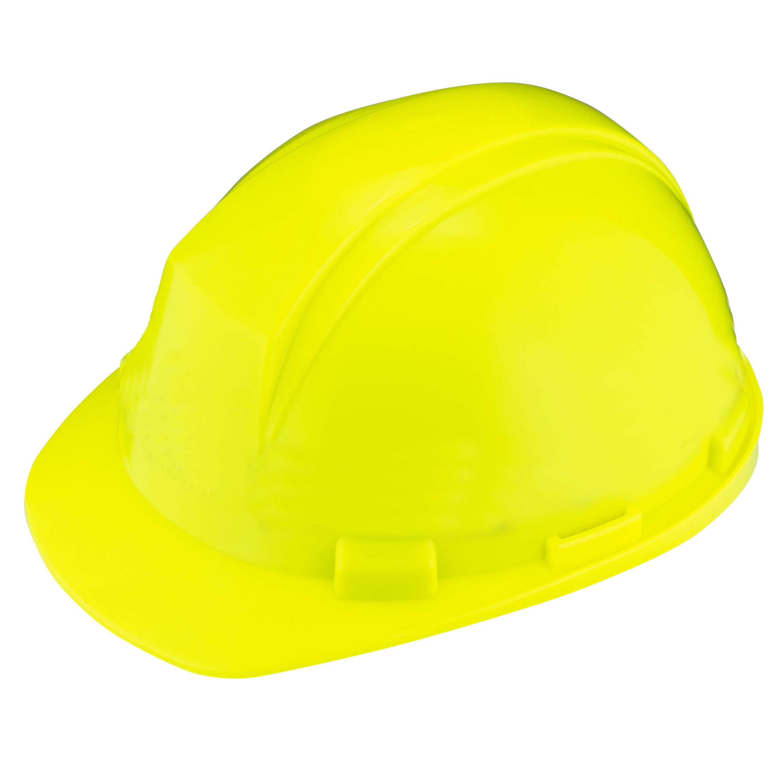Dynamic Safety HP261R/44 Whistler Hard Hat with 6-Point Nylon Suspension and Sure-Lock Ratchet Adjustment Hi-Viz Lime Yellow One Size ANSI Type I