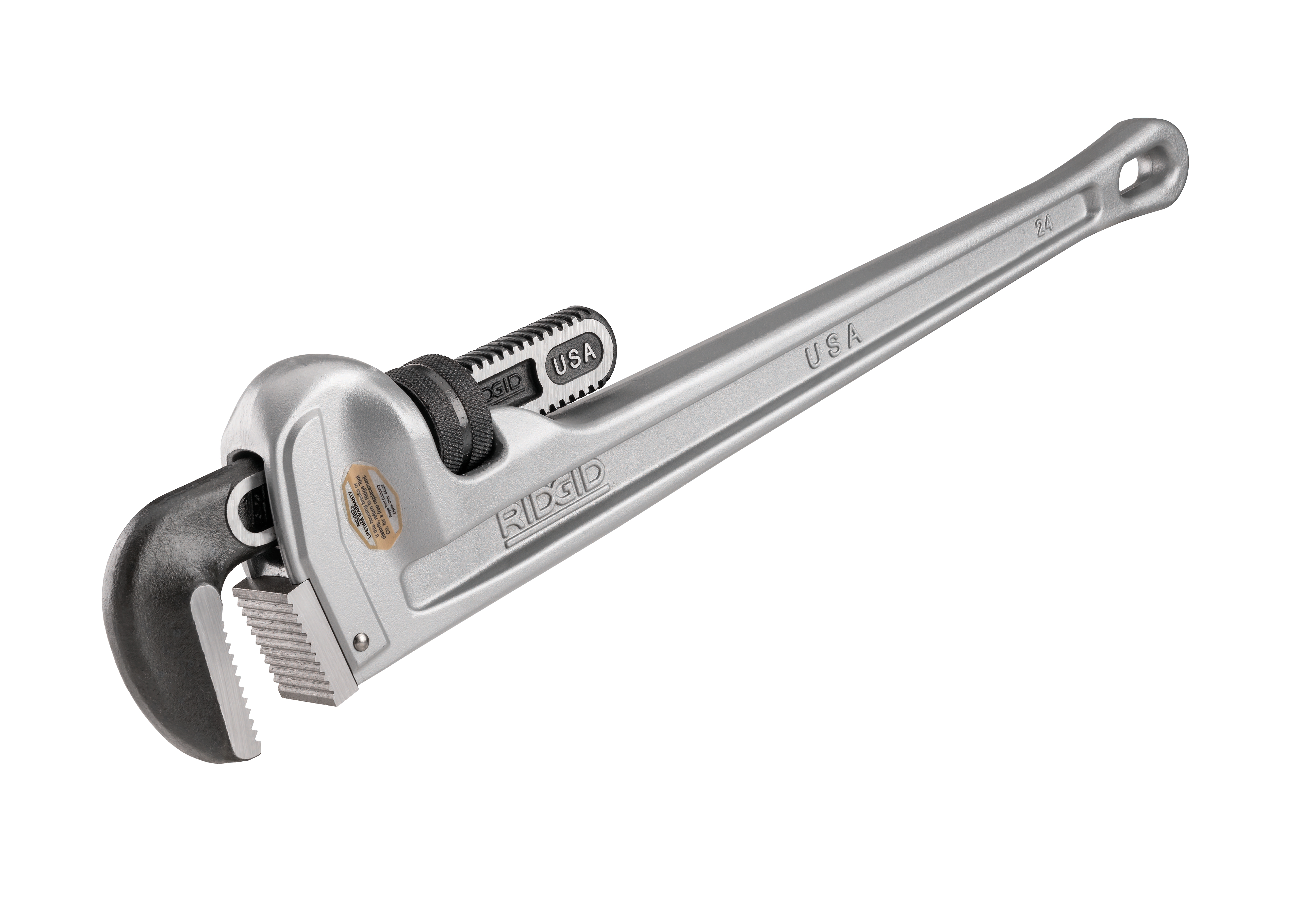 24 in Aluminum Offset Pipe Wrench L 