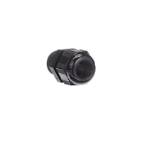 ABB CC-NPT-12-B Cable Gland 1/2 in 0.394 - 0.551 in Straight, Non-Metallic  Nylon Ideal for Connections and Strain Relief in Cramped Spaces Black