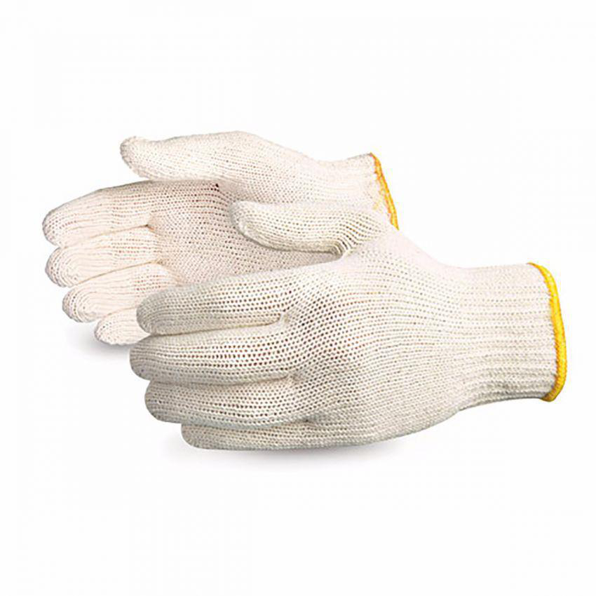 100% Cotton Men's 36 Pair White Lisle Cotton Inspection Gloves NEW!